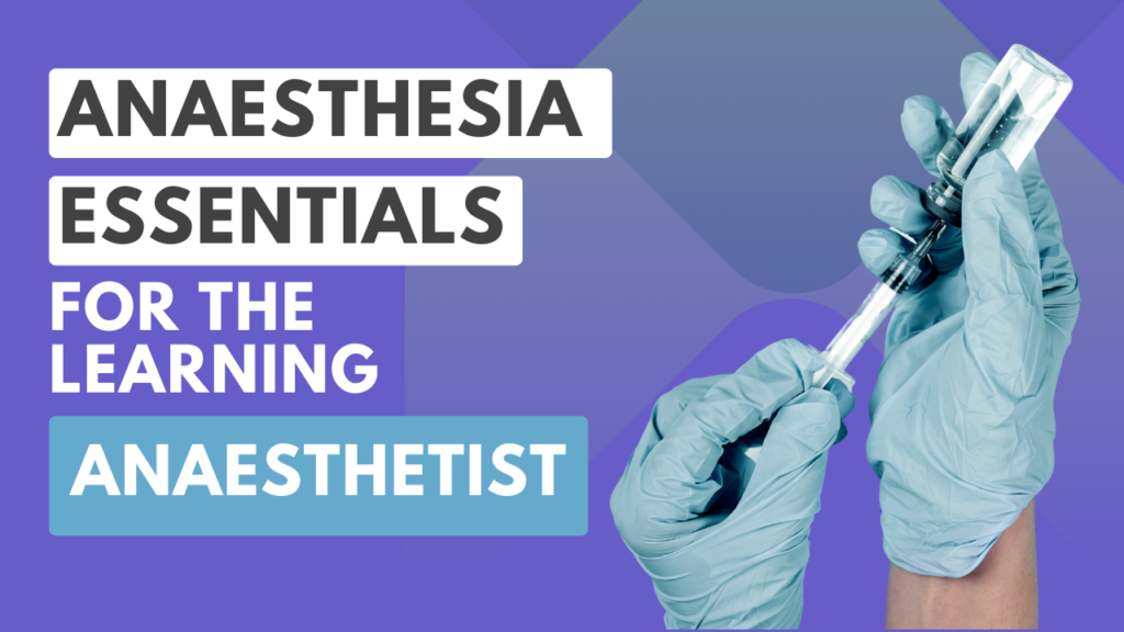 ANAESTHESIA ESSENTIALS COURSE COVER